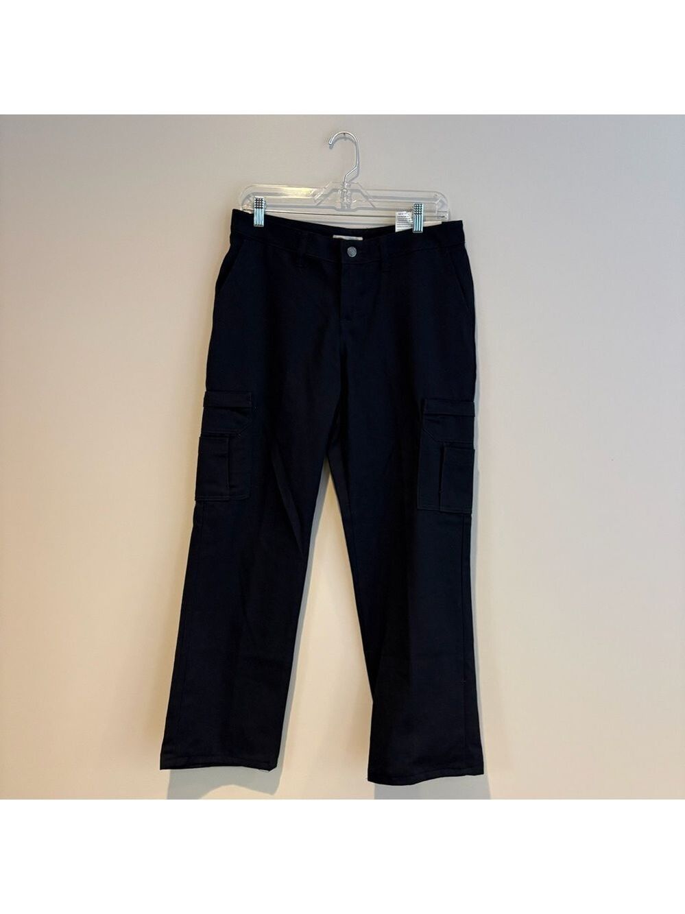 Dickies Women's Navy Straight Leg Cargo Pants